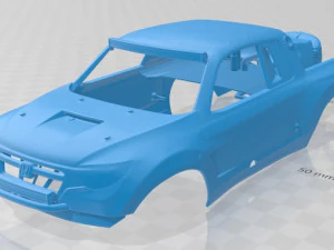 Honda Ridgeline Baja Race Truck 2016 Carrosserie imprimable Modèles 3D en vedette