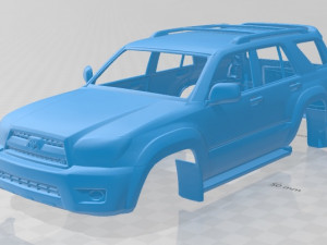 toyota 4runner 2005 printable body car 3D Print Model