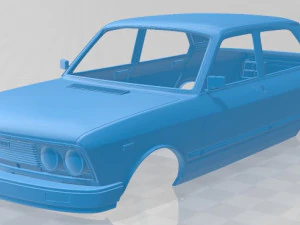 fiat 132 1977 carrocer&iacute;a imprimible coche Modelo de impresión 3D
