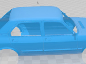 fiat 132 1977 printable body car 3D प्रिंट मॉडल