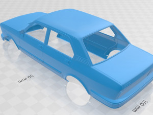 fiat 132 1977 printable body car 3D प्रिंट मॉडल