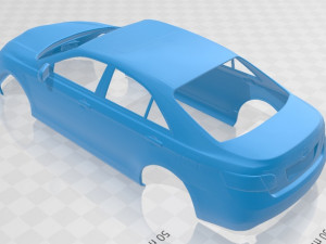 toyota camry le 2010 printable body car Modèles 3D en vedette
