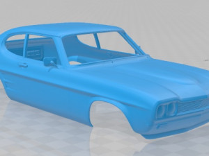 capri rs 2600 1970 printable body car Model do druku 3D