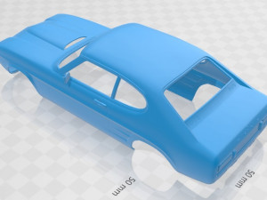 capri rs 2600 1970 printable body car Model do druku 3D