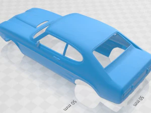 carro capri rs 2600 1970 para impress&atilde;o Modelo de Impressão 3D