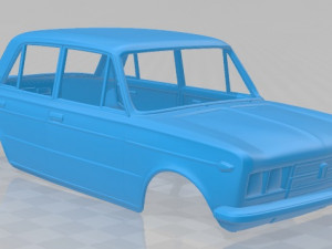 fiat 125 1967 printable body car 3D 프린트 모델