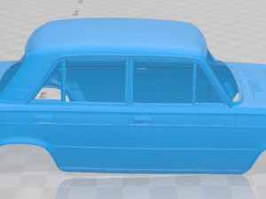 fiat 125 1967 printable body car 3D 프린트 모델