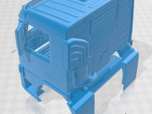 volvo fm 2010 printable cab truck 3D Принт Модель