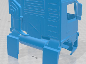 volvo fm 2010 printable cab truck 3D Принт Модель