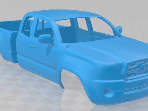 toyota tacoma accesscab 2011 printable body car Modelo de impresión 3D