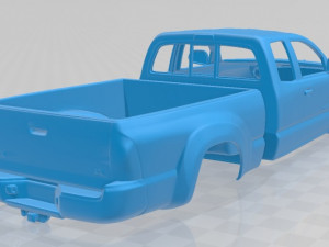 toyota tacoma accesscab 2011 printable body car Modelo de impresión 3D