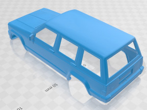 jeep cherokee xj 2000 printable body car 3D 프린트 모델