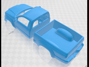 toyota tacoma regularcab 2011 printable body car 3D प्रिंट मॉडल