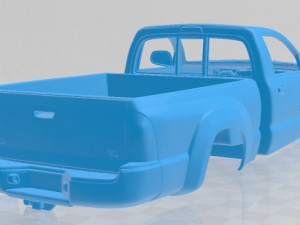 toyota tacoma regularcab 2011 printable body car 3D प्रिंट मॉडल