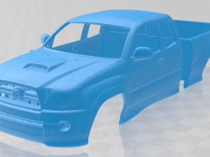 toyota tacoma xrunner 2011 printable body car 3D Print Model