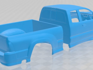 toyota tacoma xrunner 2011 printable body car 3D Print Model