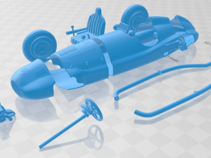 mercedes benz w165 1939 printable car 3D प्रिंट मॉडल