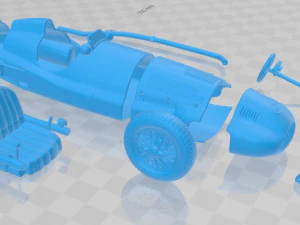 mercedes benz w165 1939 printable car 3D Print Model