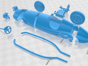 mercedes benz w165 1939 printable car 3D Print Model