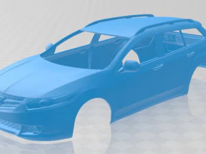 होंडा एकॉर्ड टूरर 2009 प्रिंट करने योग्य बॉडी कार 3D प्रिंट मॉडल