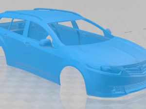 honda accord tourer 2009 printable body car 3D Print Model