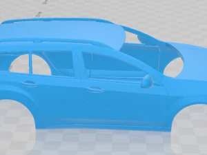 honda accord tourer 2009 printable body car 3D Print Model