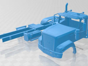 caminh&atilde;o caterpillar ct 680 2015 para imprimir Modelo de Impressão 3D