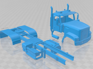 caterpillar ct 680 2015 printable truck Modelo de impresión 3D