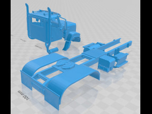 caterpillar ct 680 2015 printable truck Modelo de impresión 3D