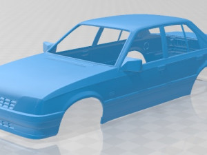 opel rekord 1982 printable body car Modelo de impresión 3D