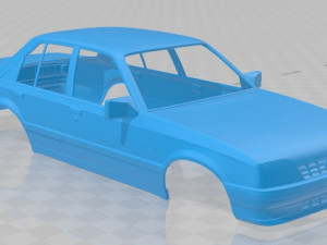 opel rekord 1982 printable body car Modelo de Impressão 3D