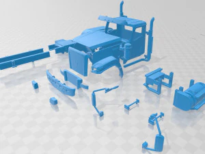 caminh&atilde;o caterpillar ct 680 para imprimir Modelo de Impressão 3D