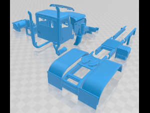 caterpillar ct 680 printable truck Model Cetak 3D