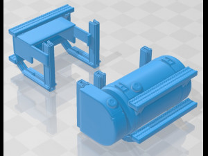 caterpillar ct 680 printable truck Model Cetak 3D