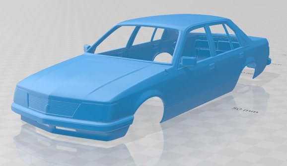 holden commodore 1981 printable body car 3D Принт Модель .c4d .max .obj .3ds .fbx .stl .blend 