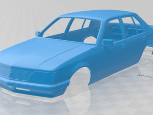 holden commodore 1981 printable body car 3D Print Model