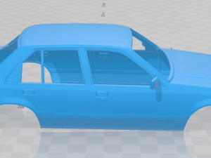 holden commodore 1981 printable body car 3D Принт Модель