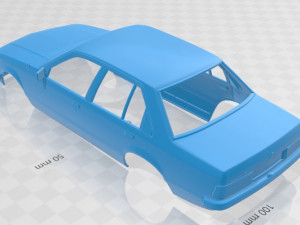 holden commodore 1981 printable body car 3D Принт Модель