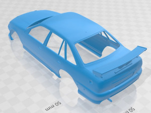 holden commodore race car 1993 printable body car Model Cetak 3D