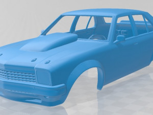 holden torana 4 door race car 1977 printable body car 3D Print Model