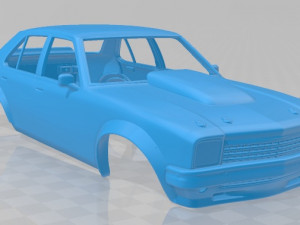 holden torana 4 door race car 1977 printable body car 3D Print Model