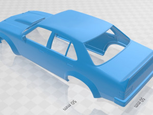 holden torana 4 door race car 1977 printable body car 3D Print Model