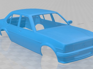 opel ascona berlina 1975 printable body car Modèles 3D en vedette