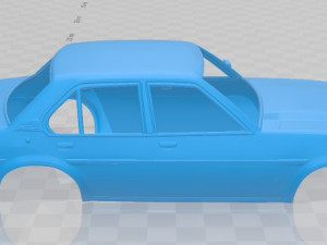 opel ascona berlina 1975 printable body car Modèles 3D en vedette