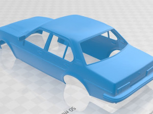 opel ascona berlina 1975 printable body car Modèles 3D en vedette