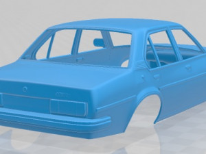 opel ascona berlina 1975 printable body car Modèles 3D en vedette