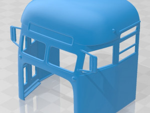 6700 school bus 1955 printable Modello di stampa 3D