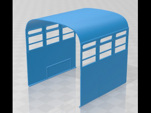 6700 school bus 1955 printable Modello di stampa 3D