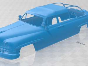 presidential limousine 1950 printable body car Modelo de impresión 3D