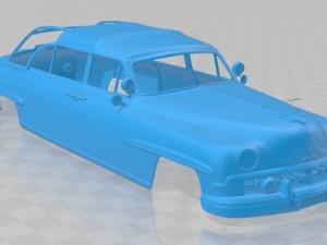 presidential limousine 1950 printable body car 3D-Druckmodell